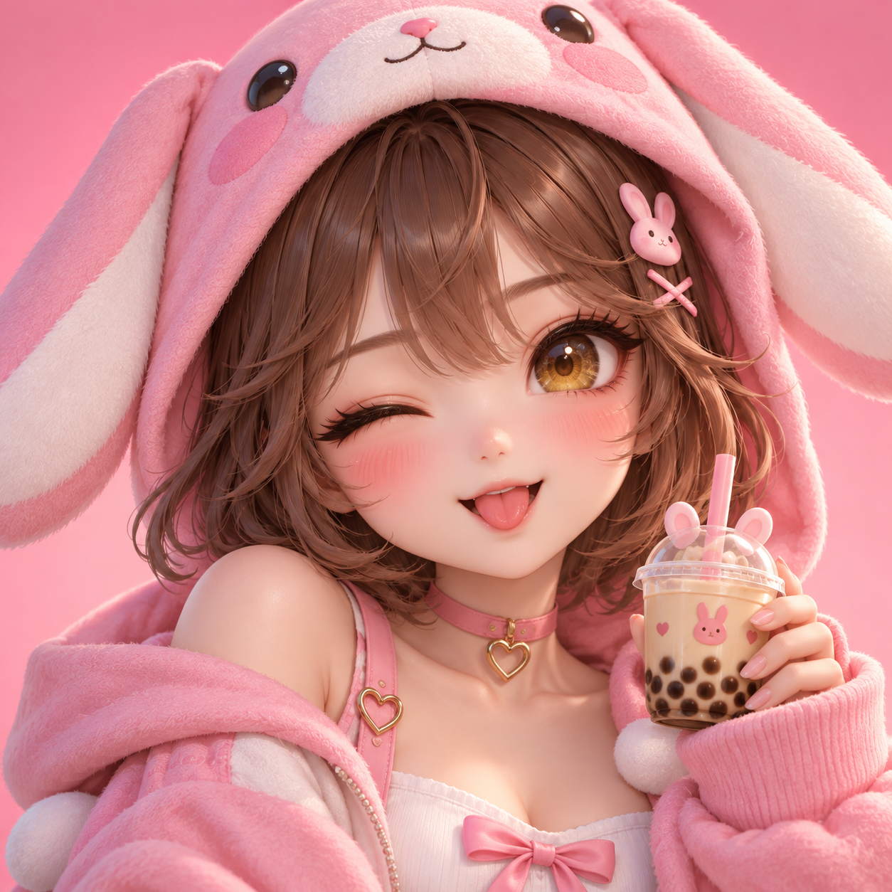 ภาพโปรไฟล์ตัวอย่างของ BubbleTea