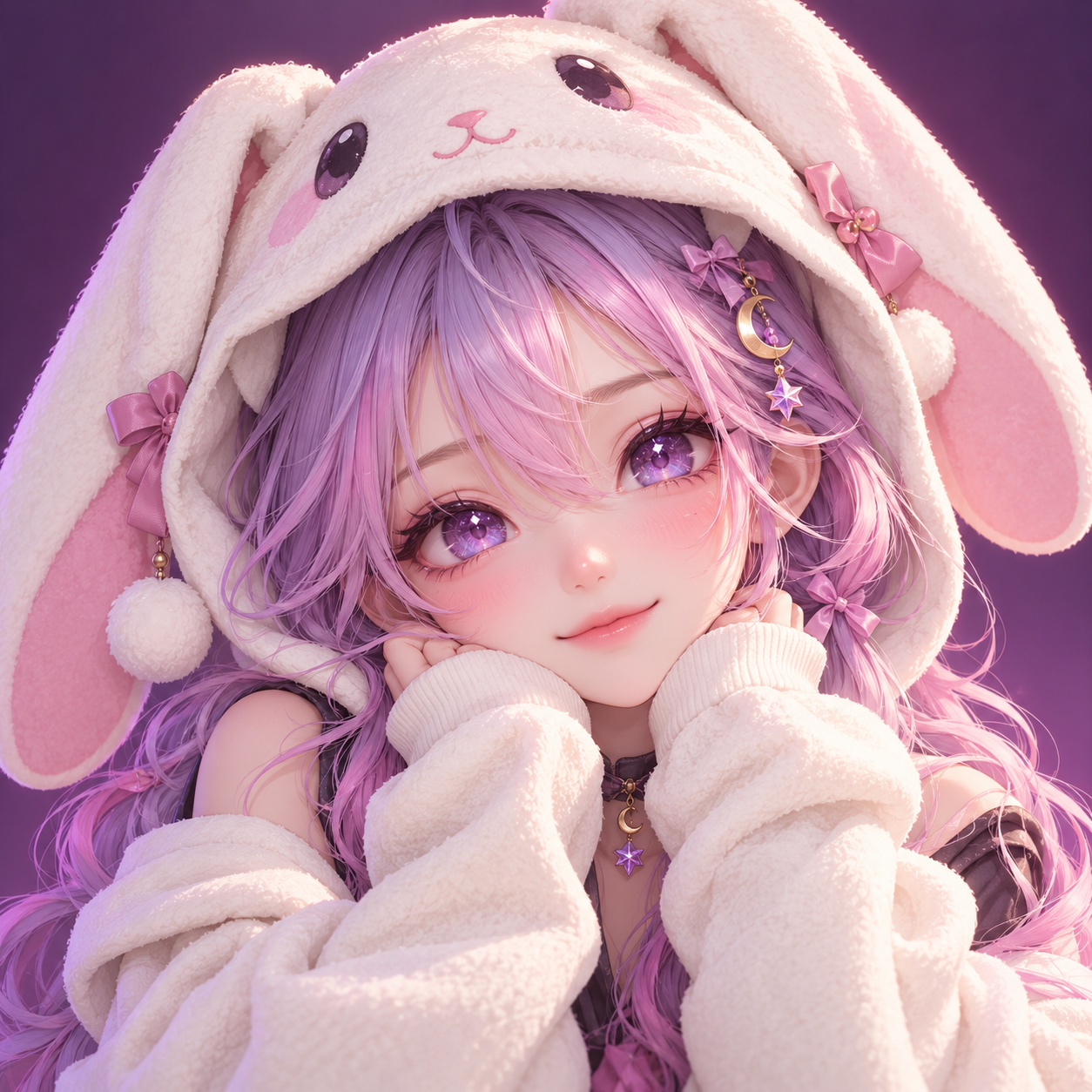 ภาพโปรไฟล์ตัวอย่างของ NekoMoon